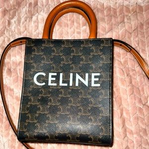 Brown Celine Bag (triumph canvas)